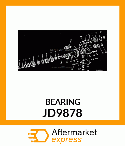 BEARING JD9878