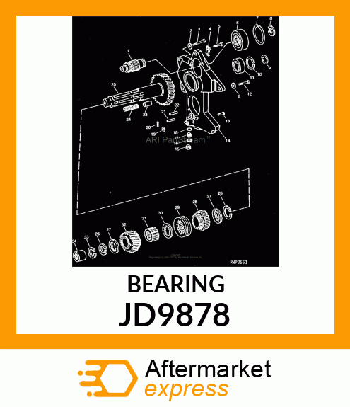 BEARING JD9878