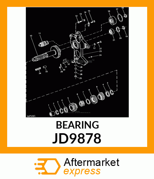 BEARING JD9878