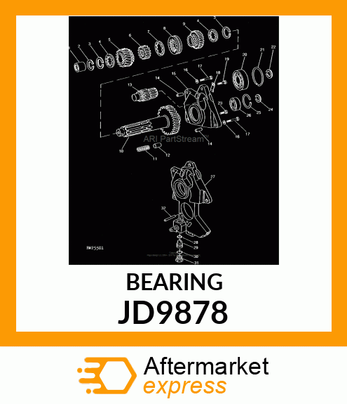 BEARING JD9878