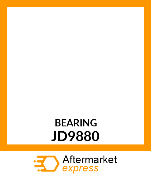 RACE, NEEDLE THRUST BEARING JD9880