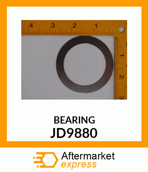 RACE, NEEDLE THRUST BEARING JD9880