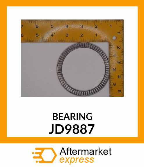 BEARING ,NEEDLE THRUST JD9887