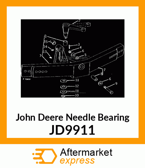 NEEDLE BEARING JD9911