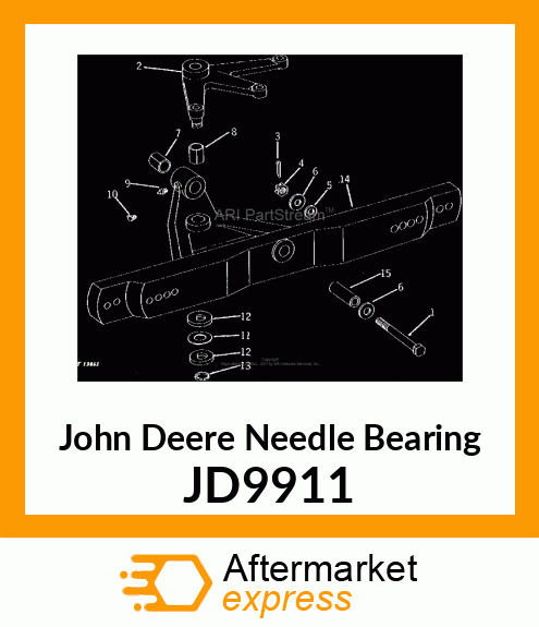 NEEDLE BEARING JD9911