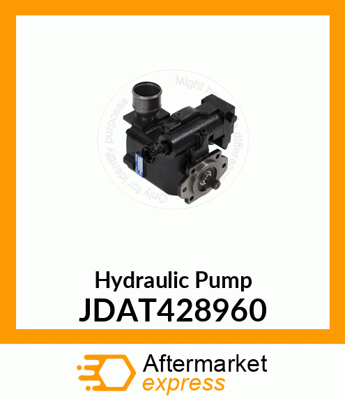 Hydraulic Pump JDAT428960