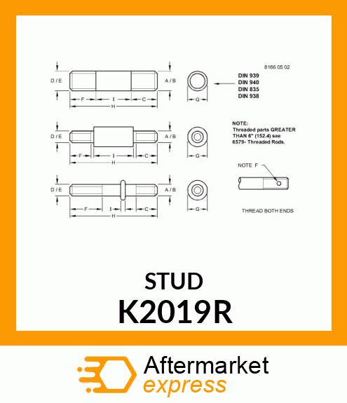 STUD K2019R