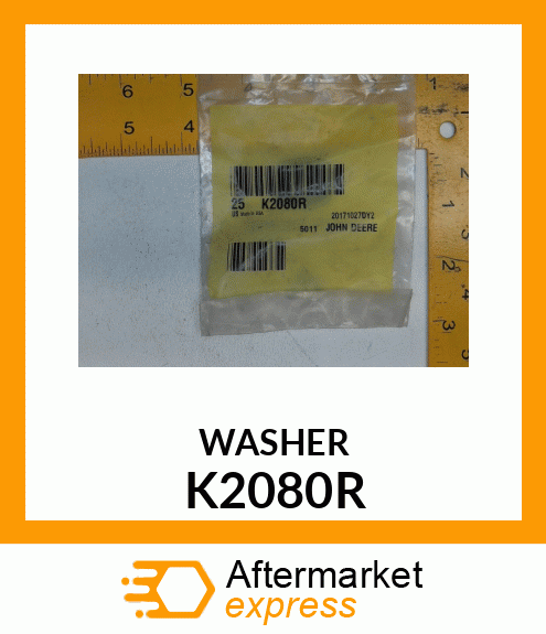 WASHER, LEAD K2080R