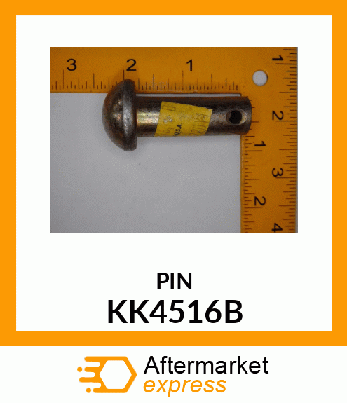 PIN FASTENER, DRILLED RIVET, 5/8 X KK4516B