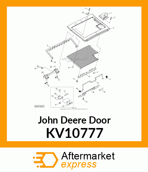 DOOR, TOP TOP ENGINE KV10777