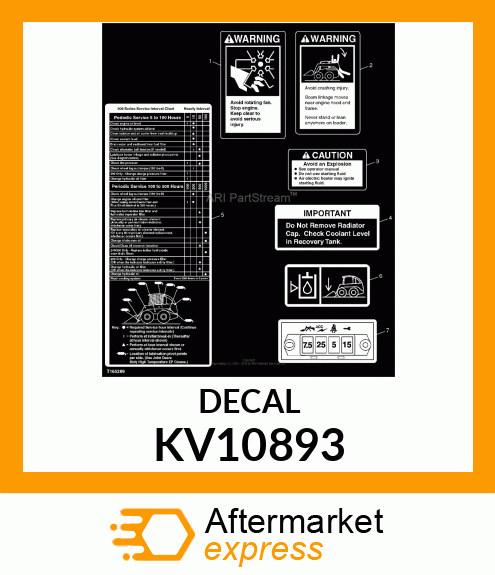 Safety Sign KV10893