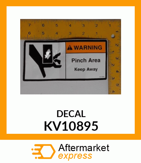 Safety Sign KV10895