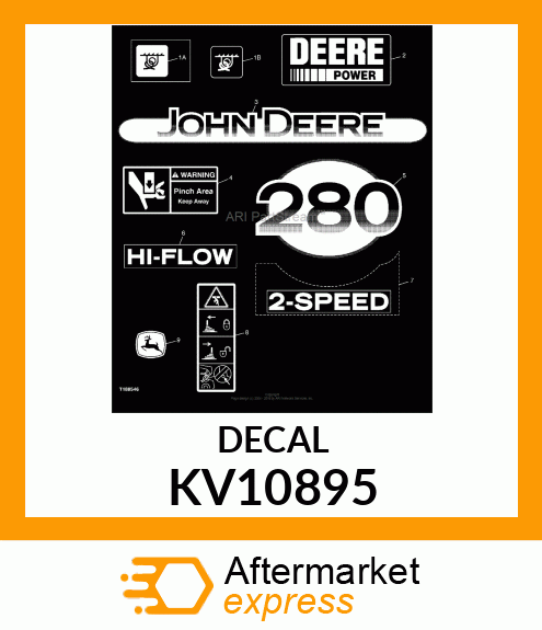 Safety Sign KV10895