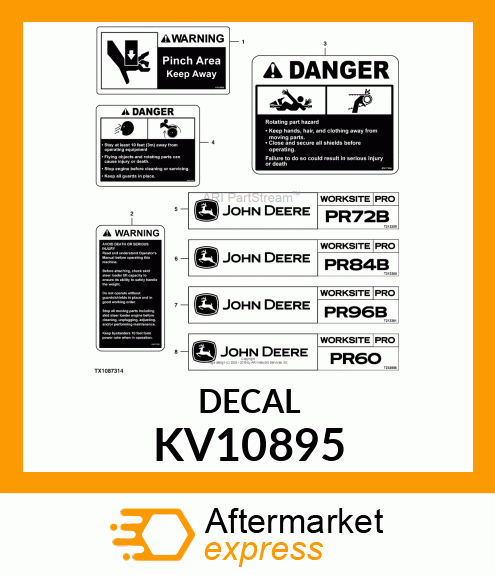 Safety Sign KV10895