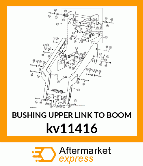 BUSHING UPPER LINK TO BOOM kv11416