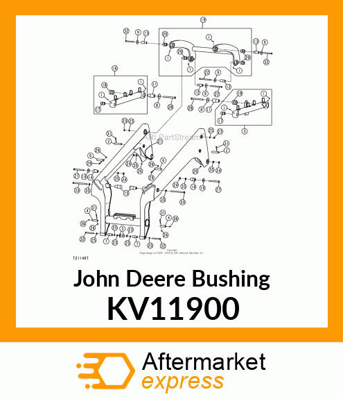 BUSHING BUSHING, LOWER LINK BOOM EN KV11900