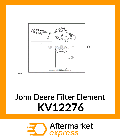 FILTER ELEMENT DONALDSON KV12276