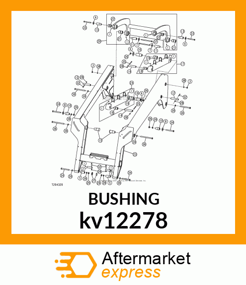 BUSHING, U. LINK TO FRAME kv12278