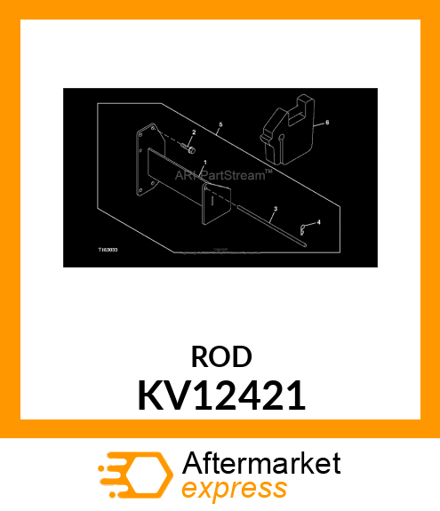 PIN, RETAINER, WEIGHT BRACKET KV12421