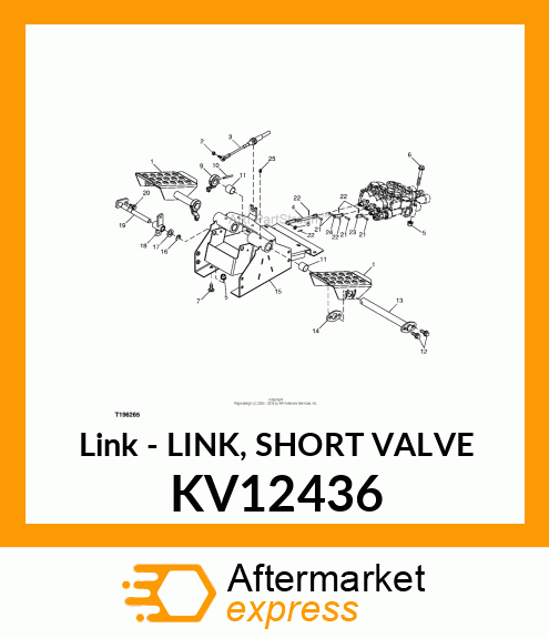 Link - LINK, SHORT VALVE KV12436