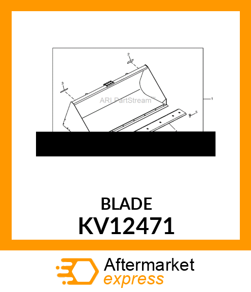 CUTTING EDGE, EDGE, CUTTING BOLT ON KV12471