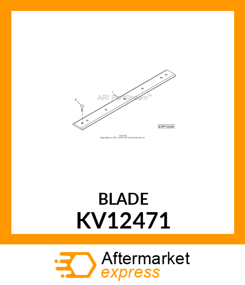 CUTTING EDGE, EDGE, CUTTING BOLT ON KV12471