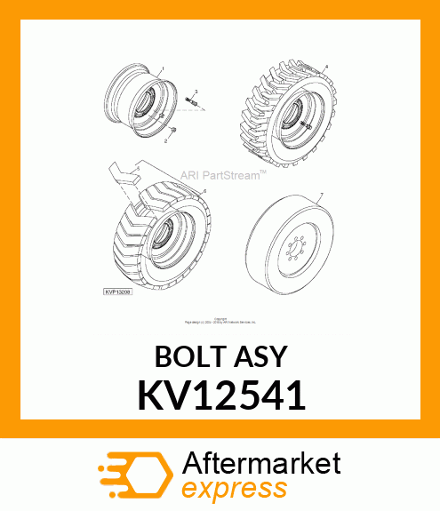 STEM, TIRE VALVE KV12541