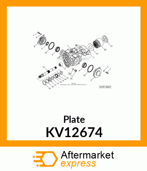 Plate KV12674