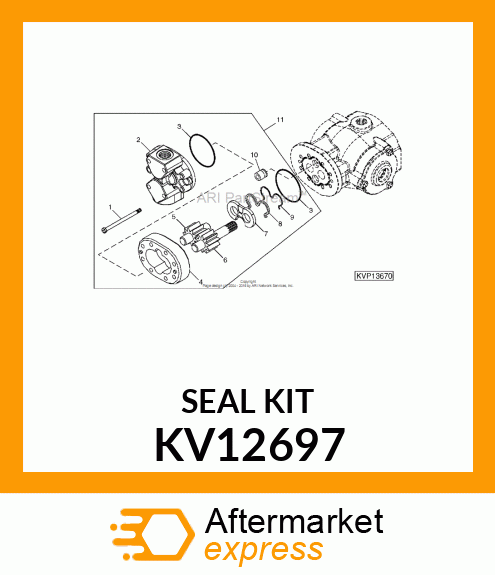 SEAL KIT KV12697