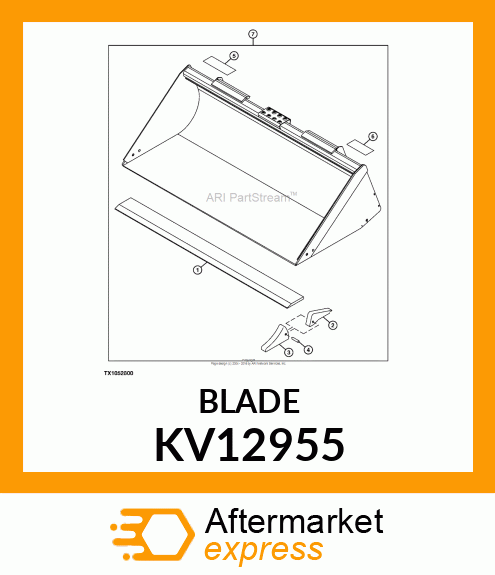 EDGE, CUTTING PAINTED 84 W/O HOLES KV12955