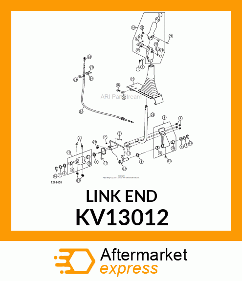 JOINT, ROD END, FEMALE, 1/4 UNF KV13012