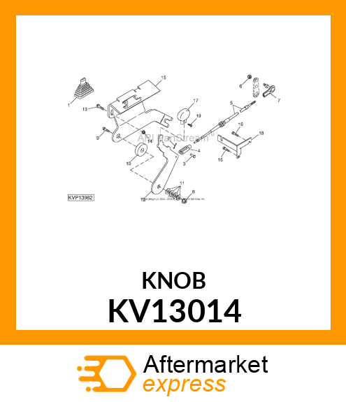 KNOB KV13014