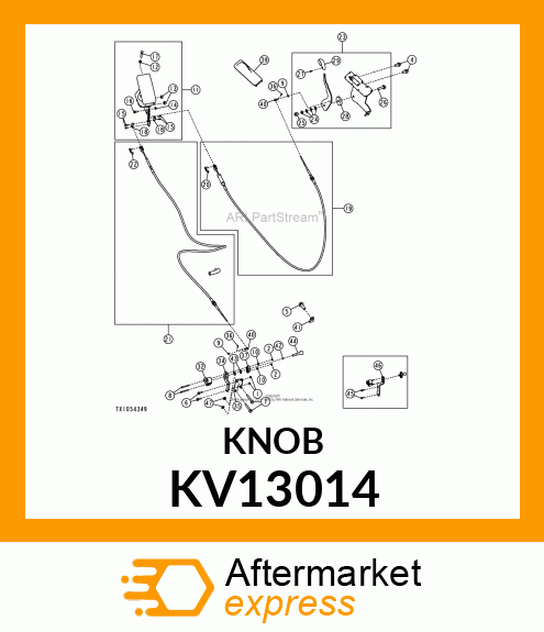 KNOB KV13014