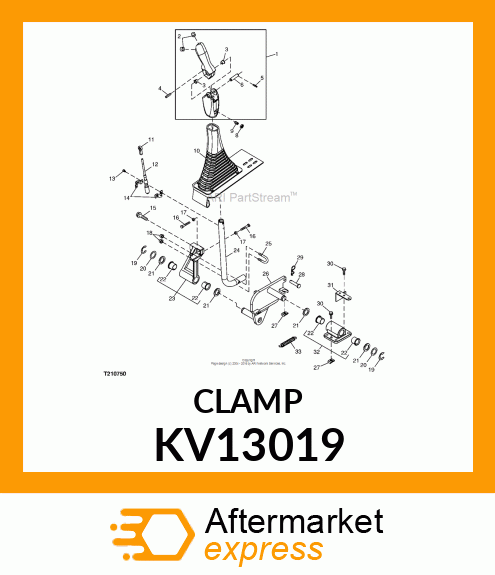 RETAINER, CABLE KV13019