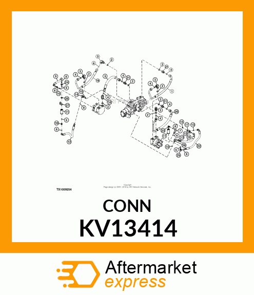 HYDRAULIC FILTER, IN KV13414