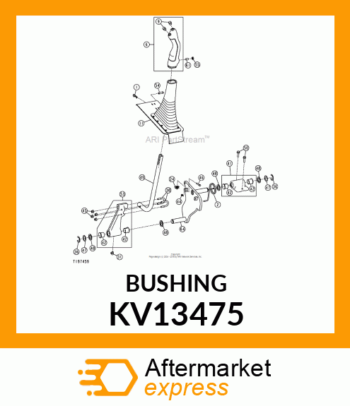 BUSHING, FLANGED 1IN ID X 1.25 IN O KV13475