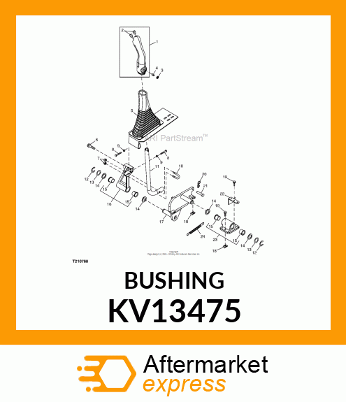 BUSHING, FLANGED 1IN ID X 1.25 IN O KV13475