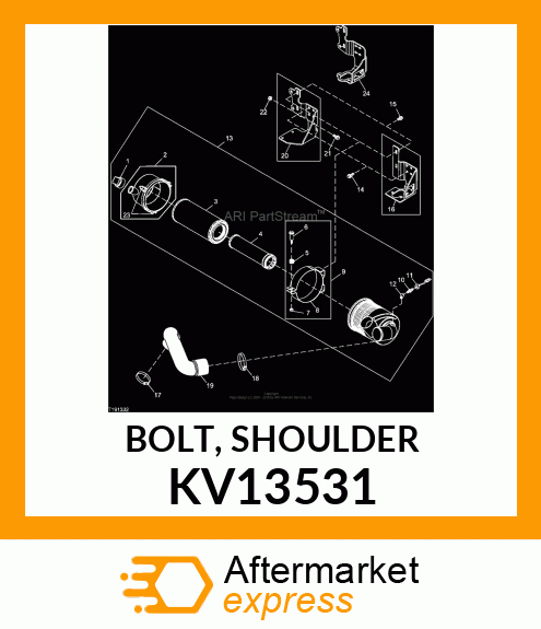 BOLT, SHOULDER KV13531