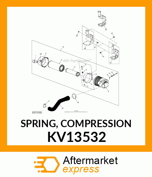 SPRING, COMPRESSION KV13532