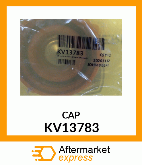 CAP, FUEL DIESEL FUEL 2.5 OD THREAD KV13783