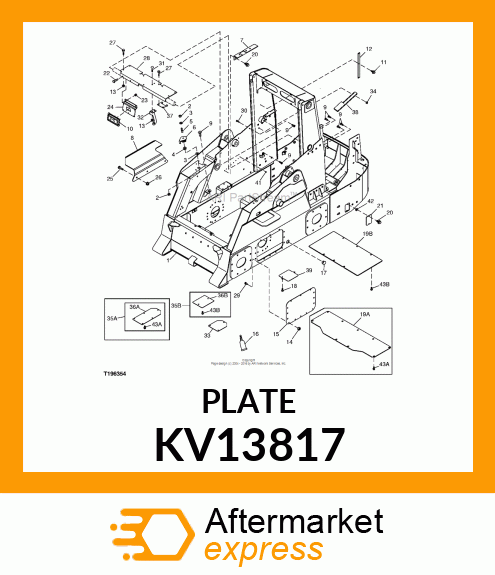 COVER, FLOOR FRONT CLEAN KV13817