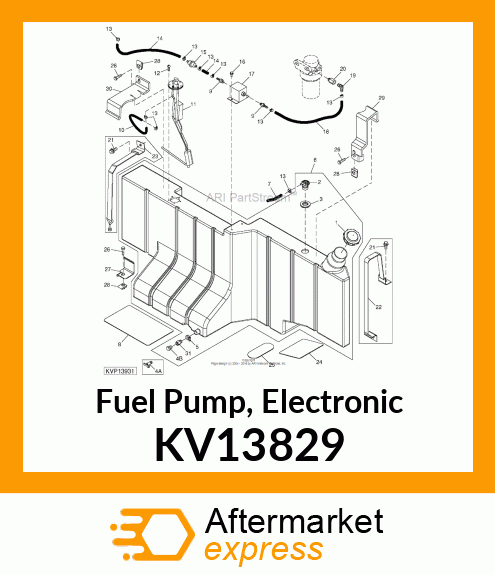 PUMP, FUEL (WITH CONNECTOR) KV13829