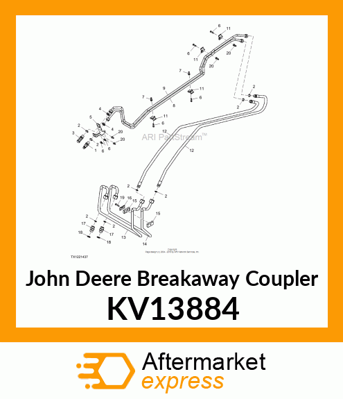 QUICK DISC. COUPLER 1/2 FEMALE KV13884