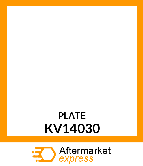 PLATE, ROPS MOUNTING KV14030