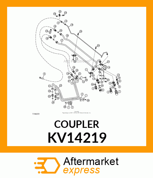 COUPLING, 3/4 FEMALE KV14219