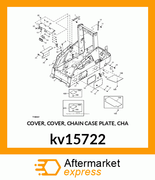 COVER, COVER, CHAIN CASE PLATE, CHA kv15722