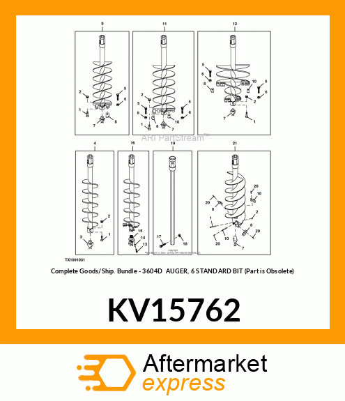 AUGER BIT KV15762