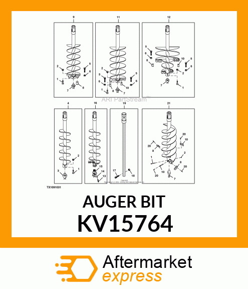 AUGER BIT KV15764