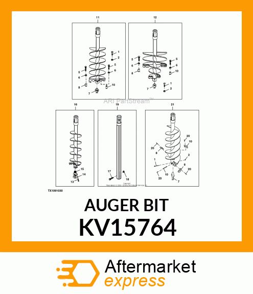 AUGER BIT KV15764