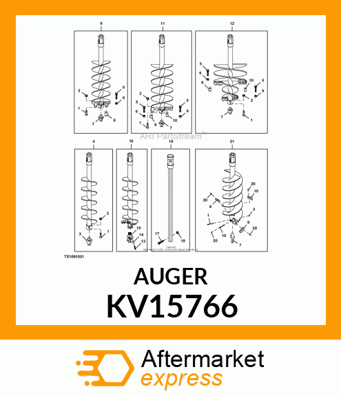AUGER BIT KV15766
